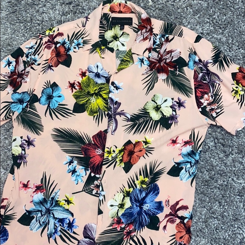 Oversized Hawaiian “Dad-Shirt” Button Down